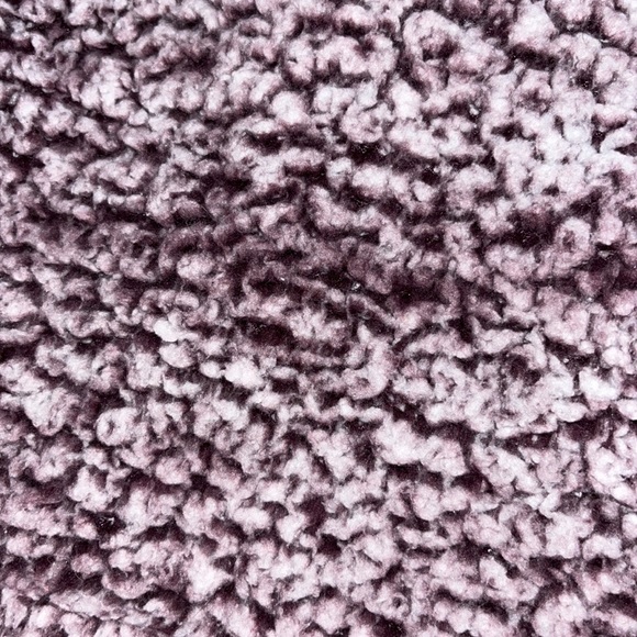 Burgundy Zip-Up Sherpa Jacket, Brand Pink, Size Small - Picture 3 of 4